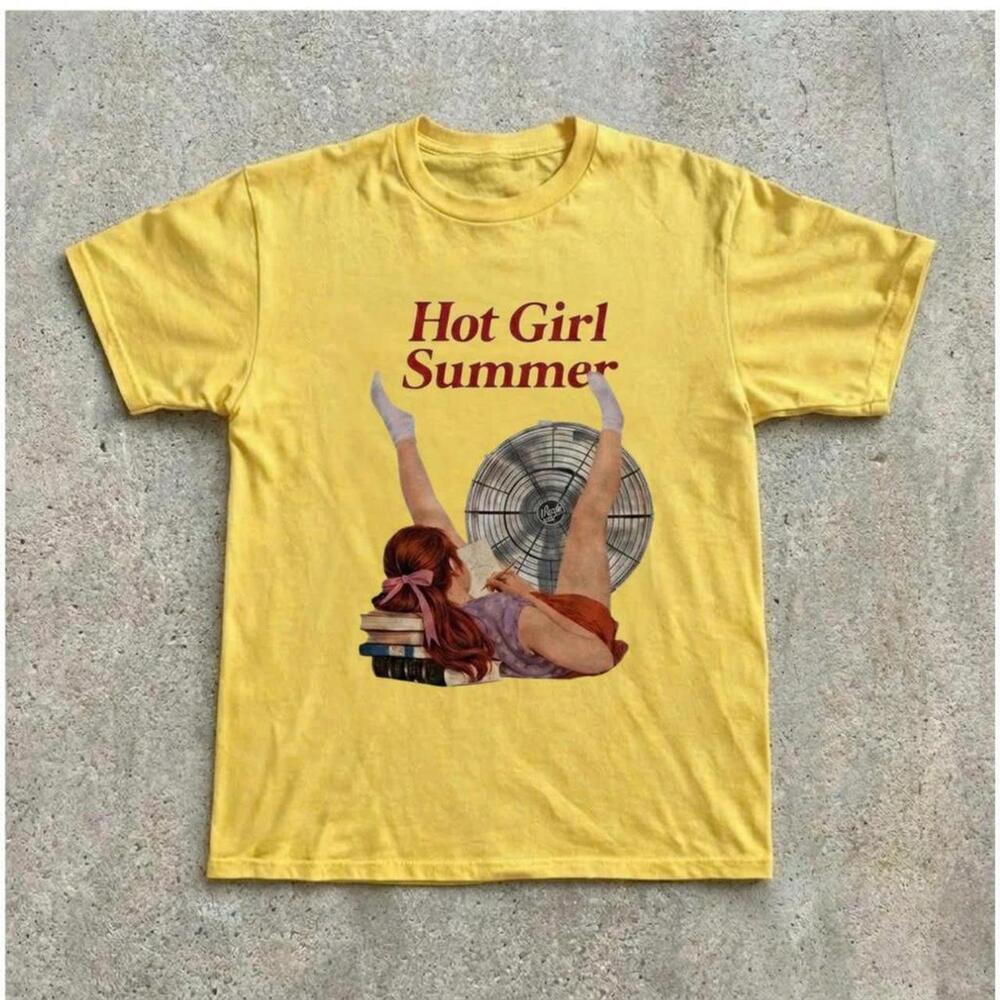 Yellow Hot Girl Summer Graphic Tee